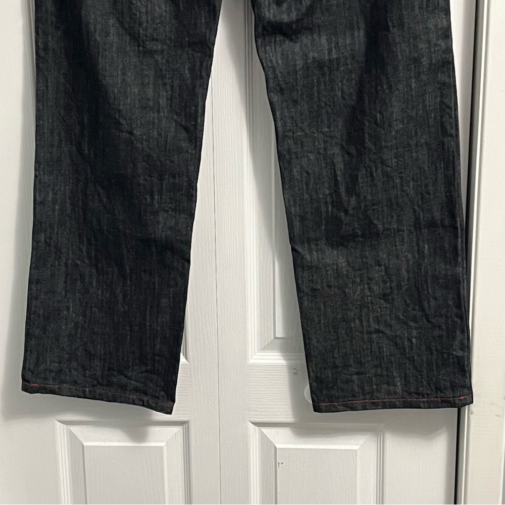 COOGI Vintage straight leg embroidered denim jeans men’s size 38 hip hop - Picture 3 of 14